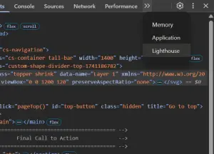 how to use lighthouse